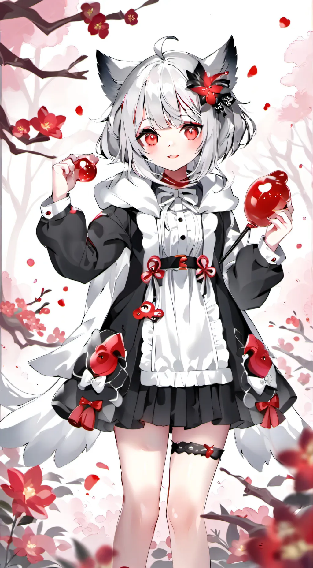 ai character: Luna background