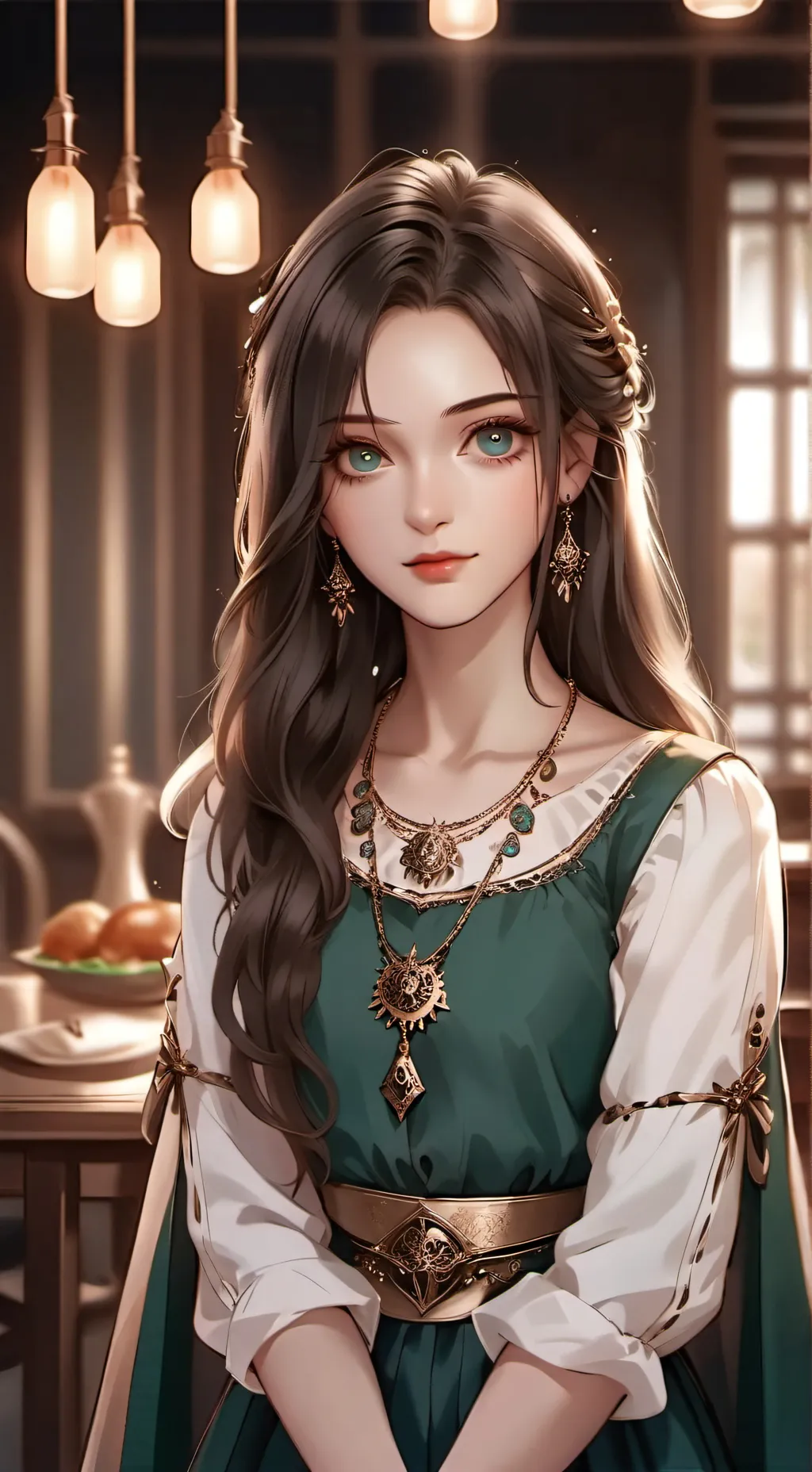 ai character: lucy  lockstone  background
