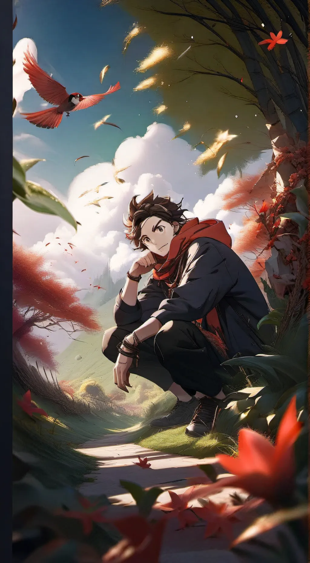 ai character: hermano de bakugo? background