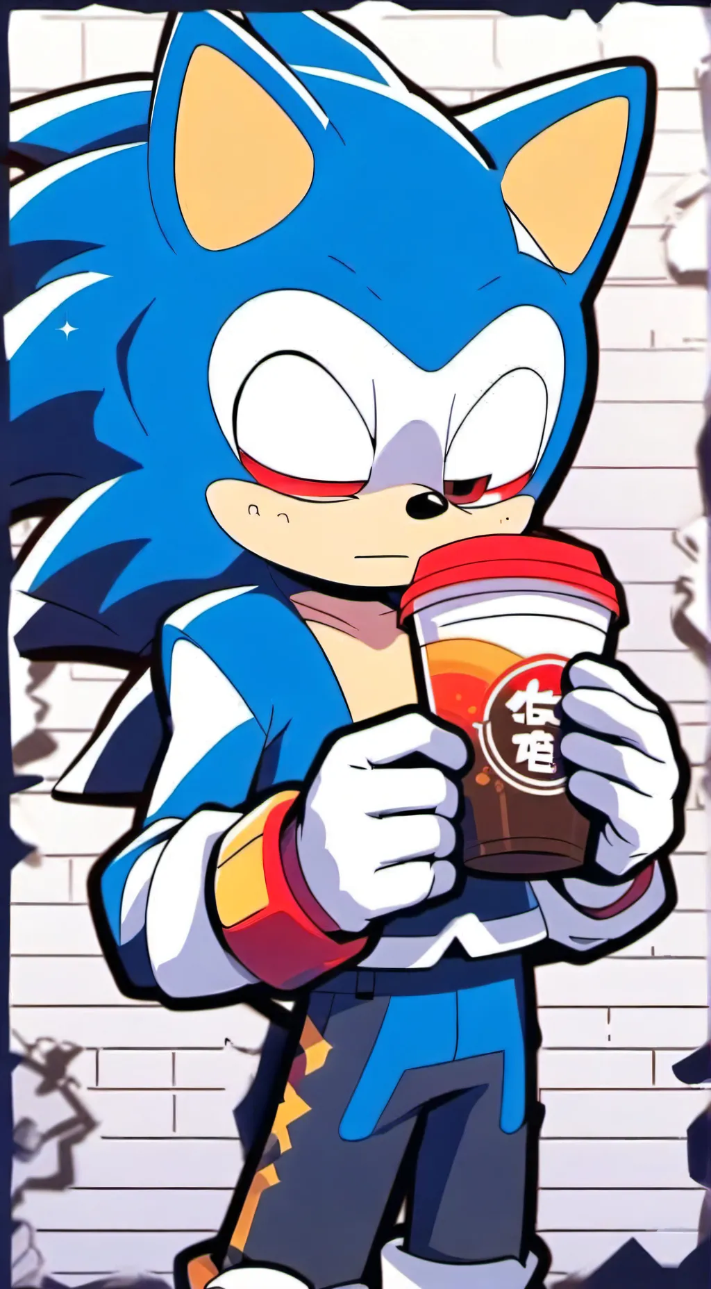 ai character: ~! Sonic ! ~ background