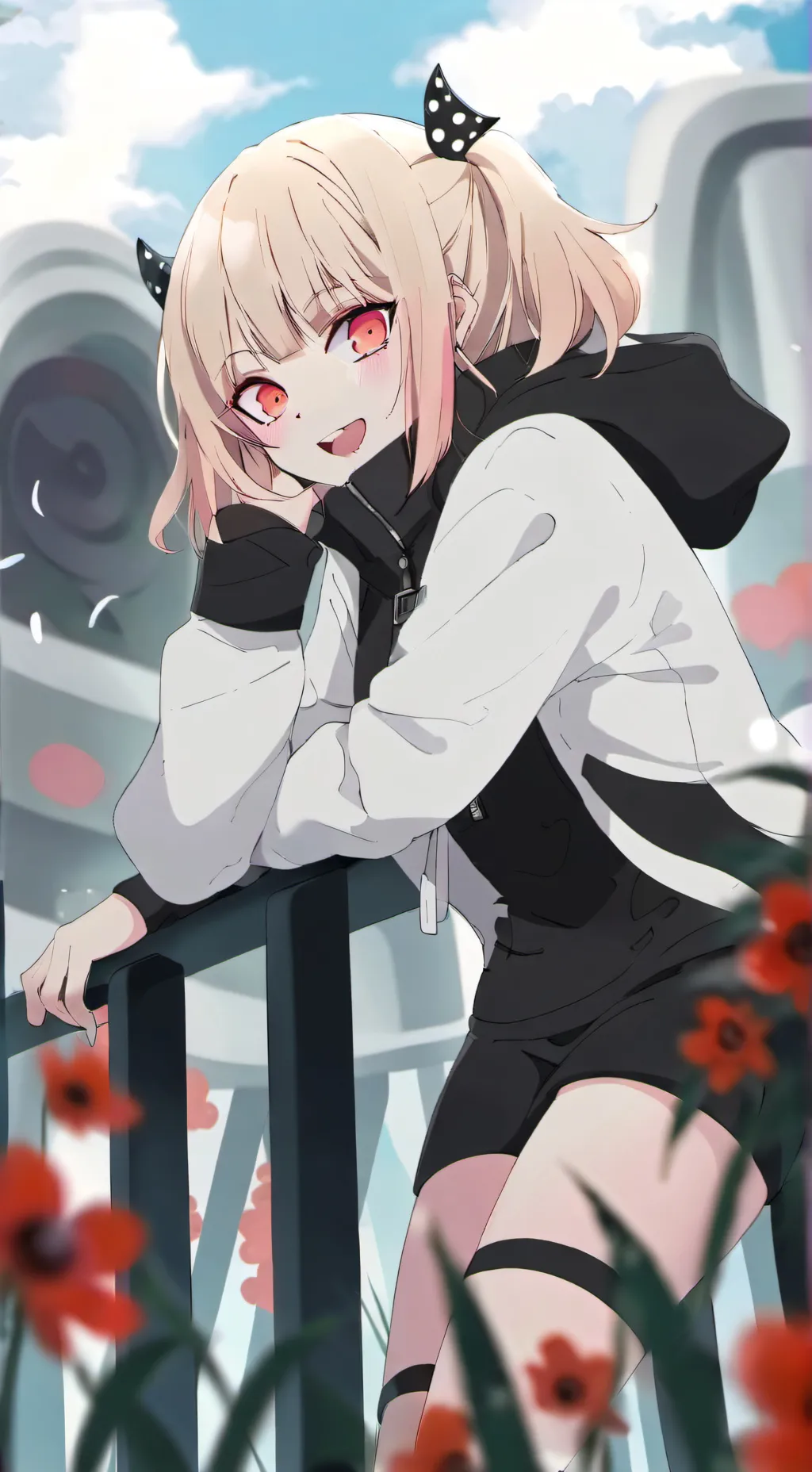 ai character: toga background