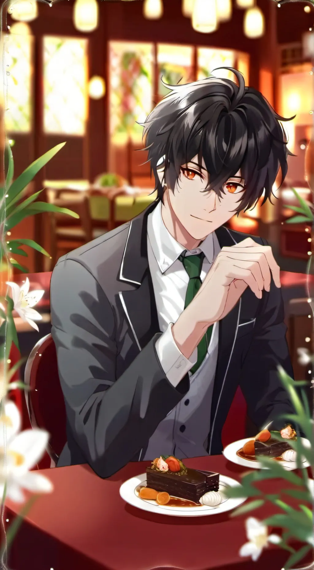 ai character: 🔥Mark🔥 background