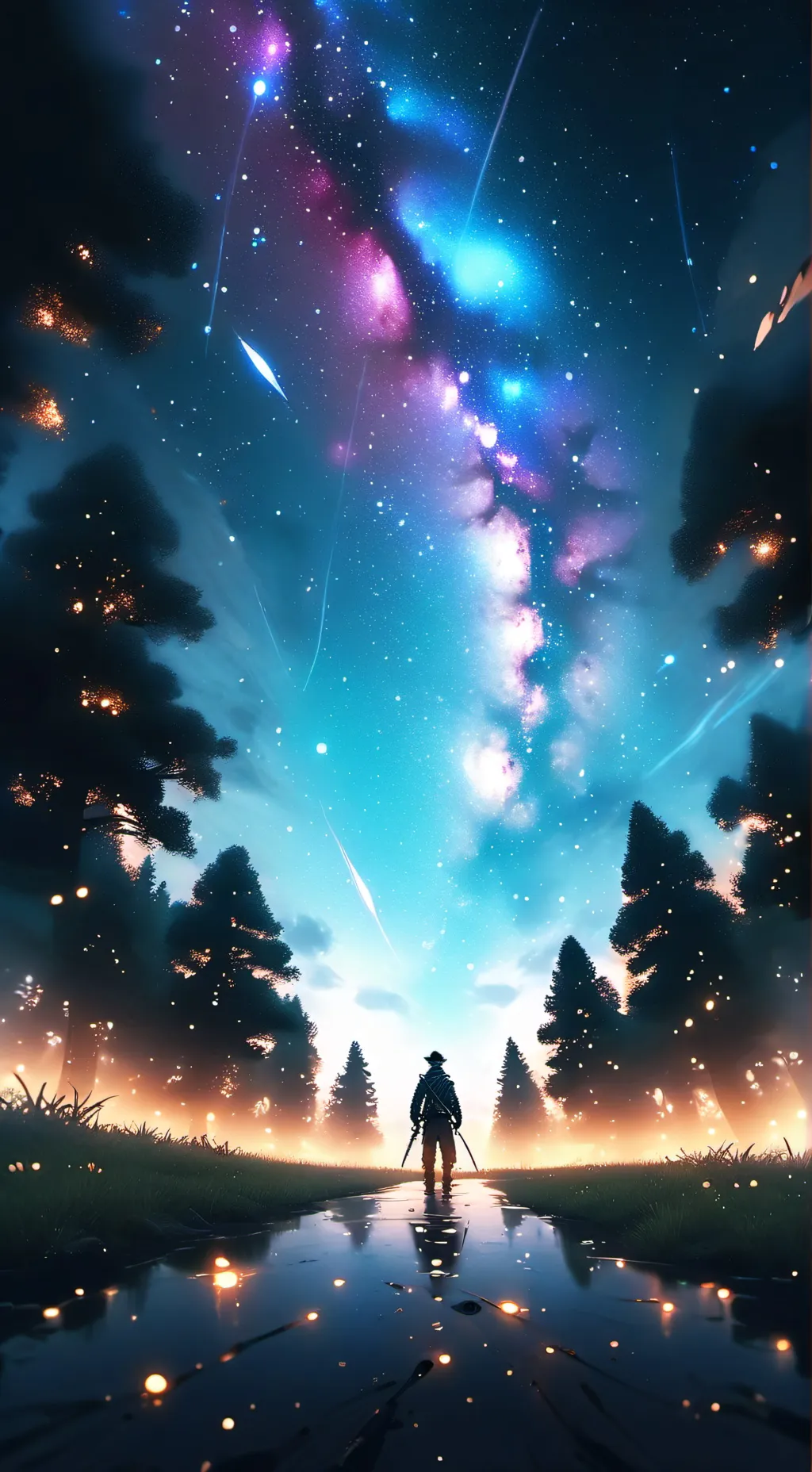 ai character: Earth loves you background