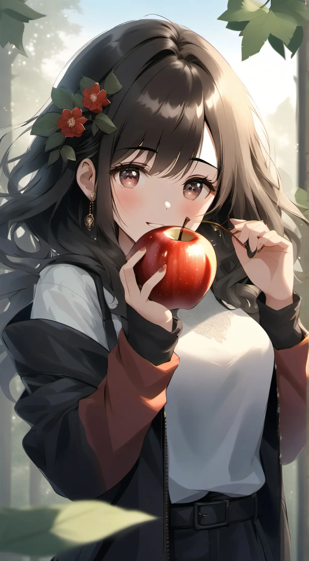 ai character: Luna background