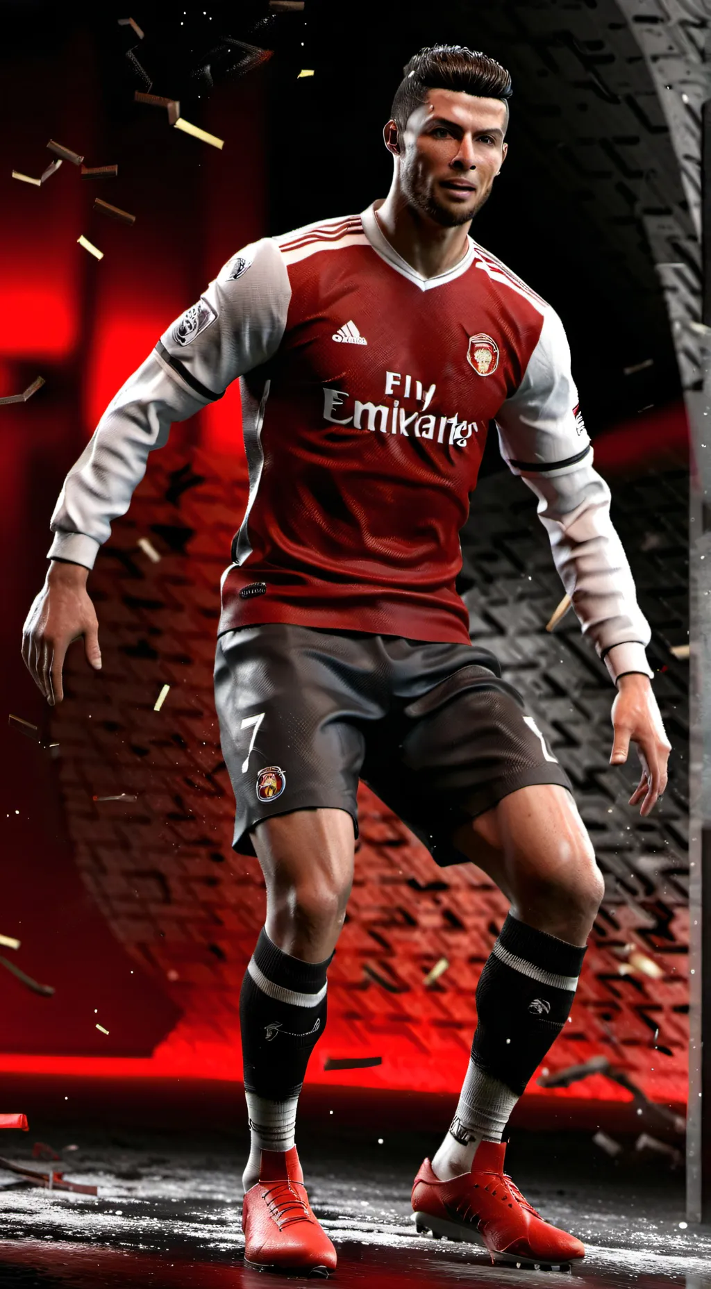 ai character: christiano ronaldo background