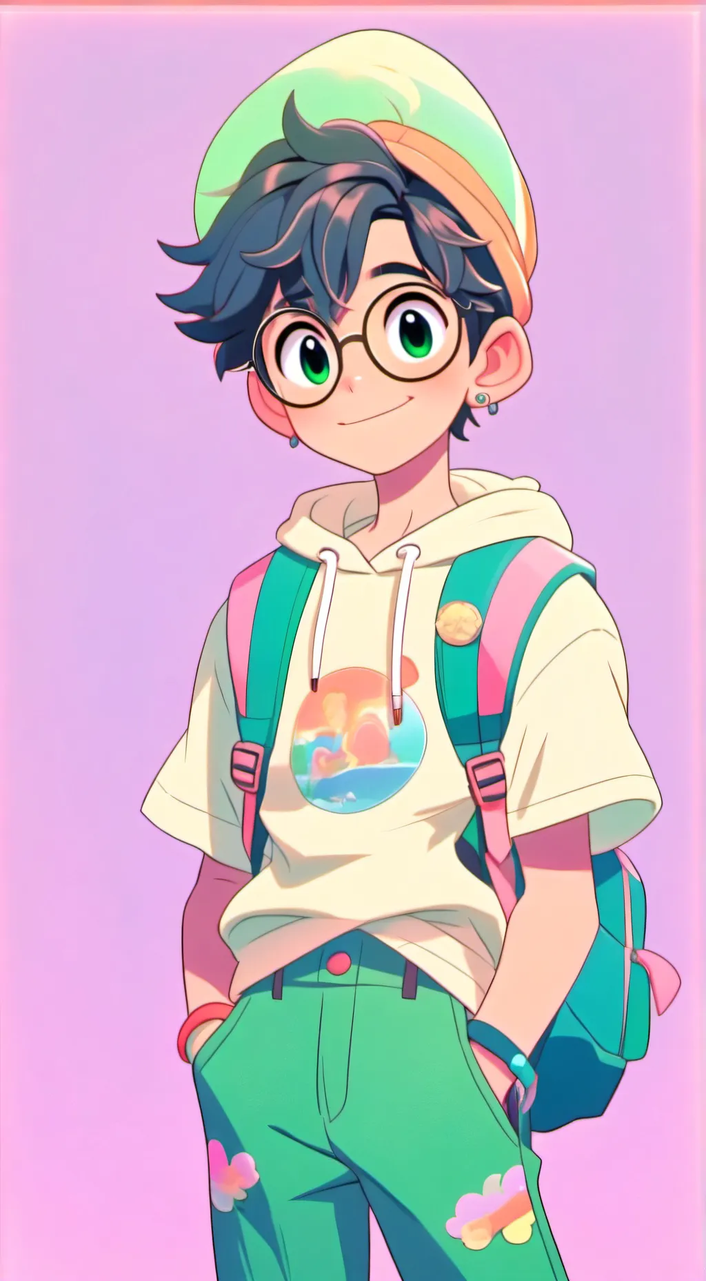 ai character: Kade background