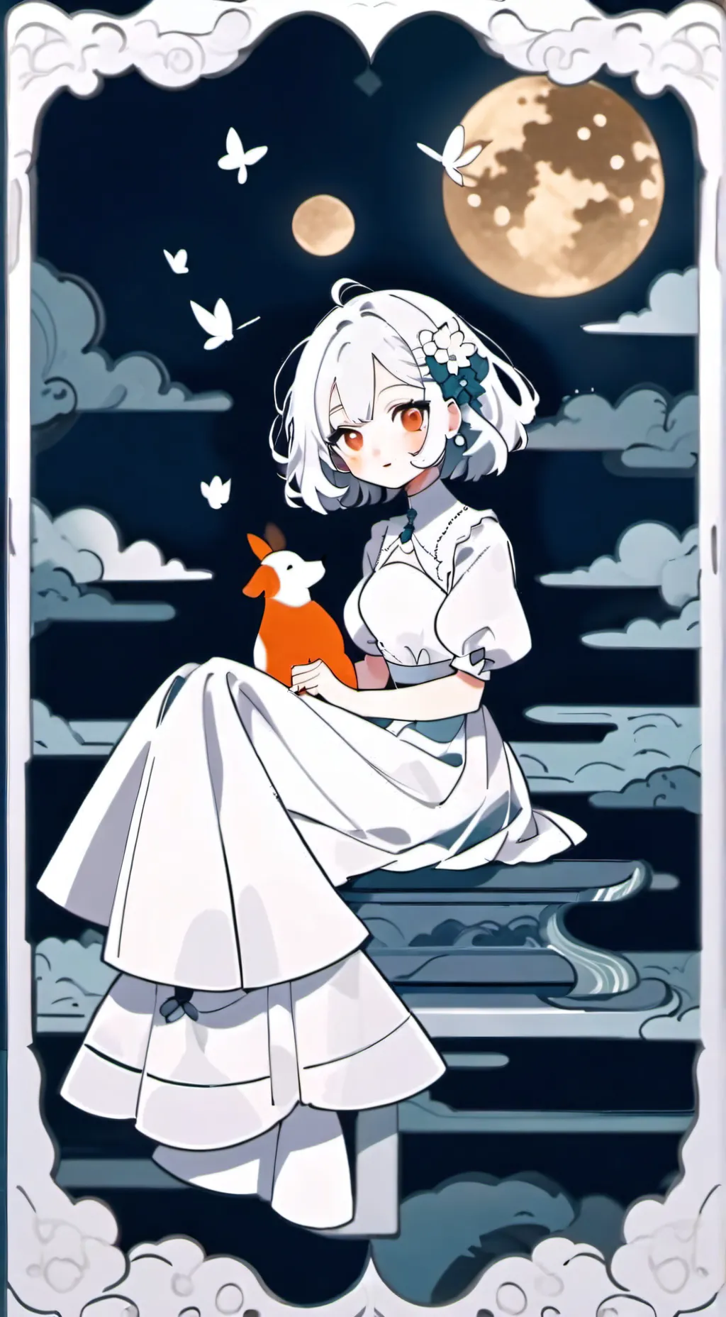 ai character: Vitoriana background
