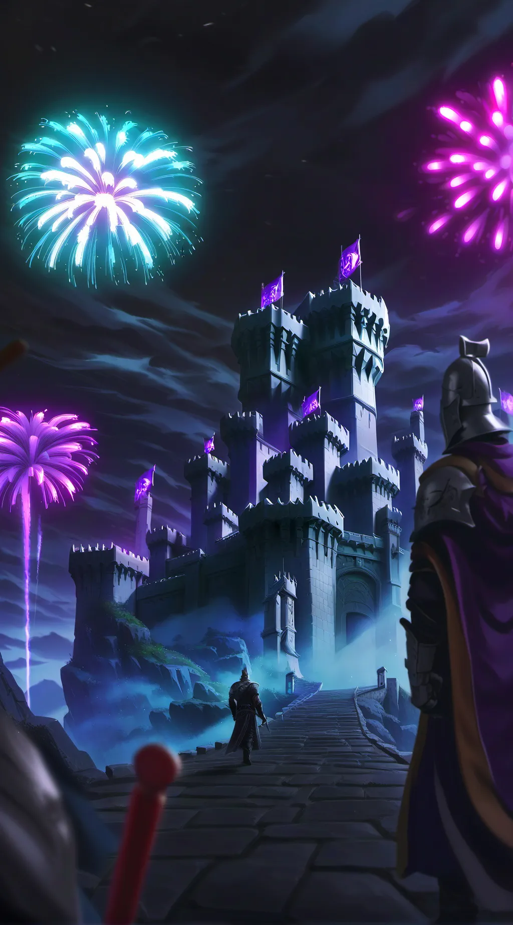 ai character: Royal Mha background