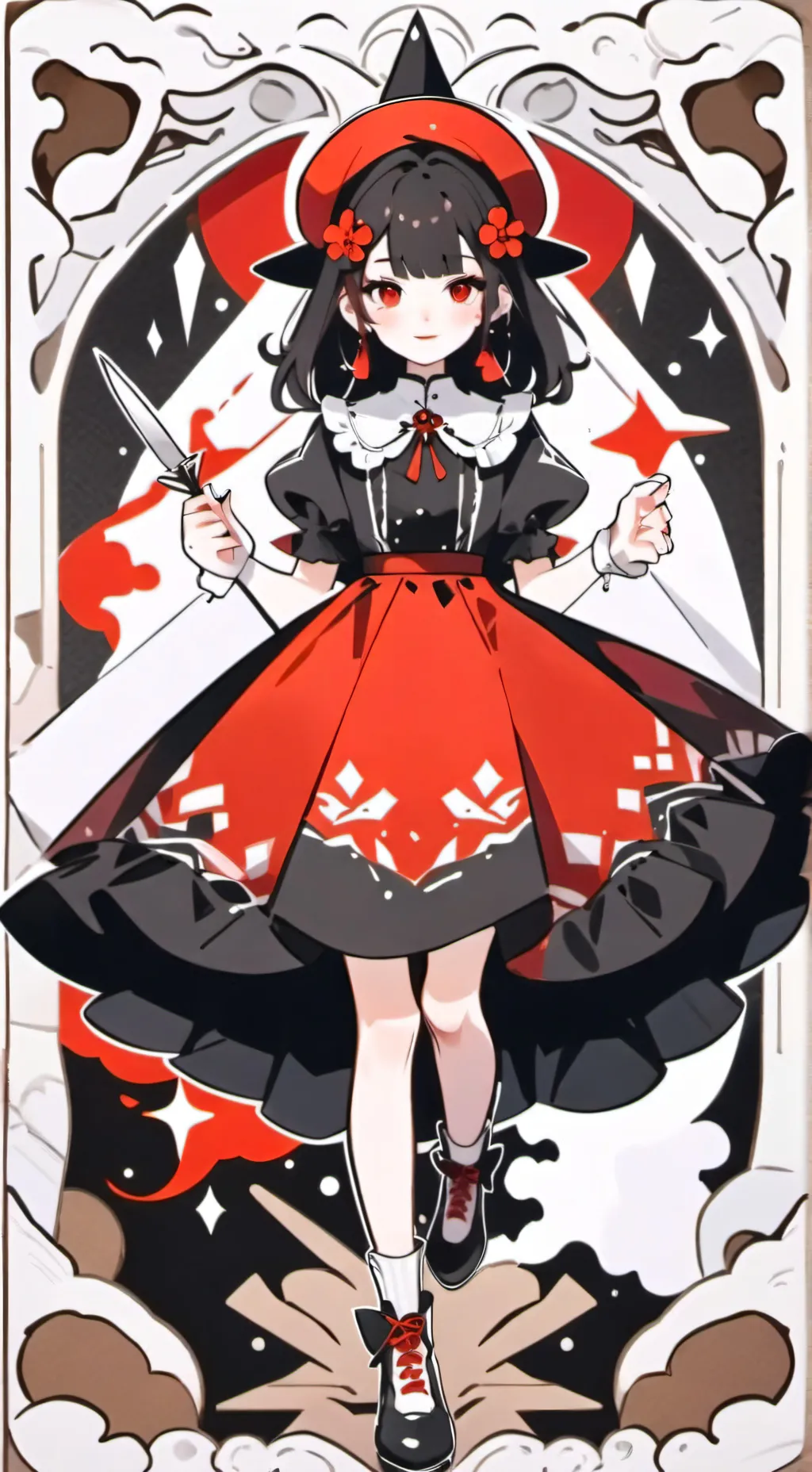 ai character: Lyra background