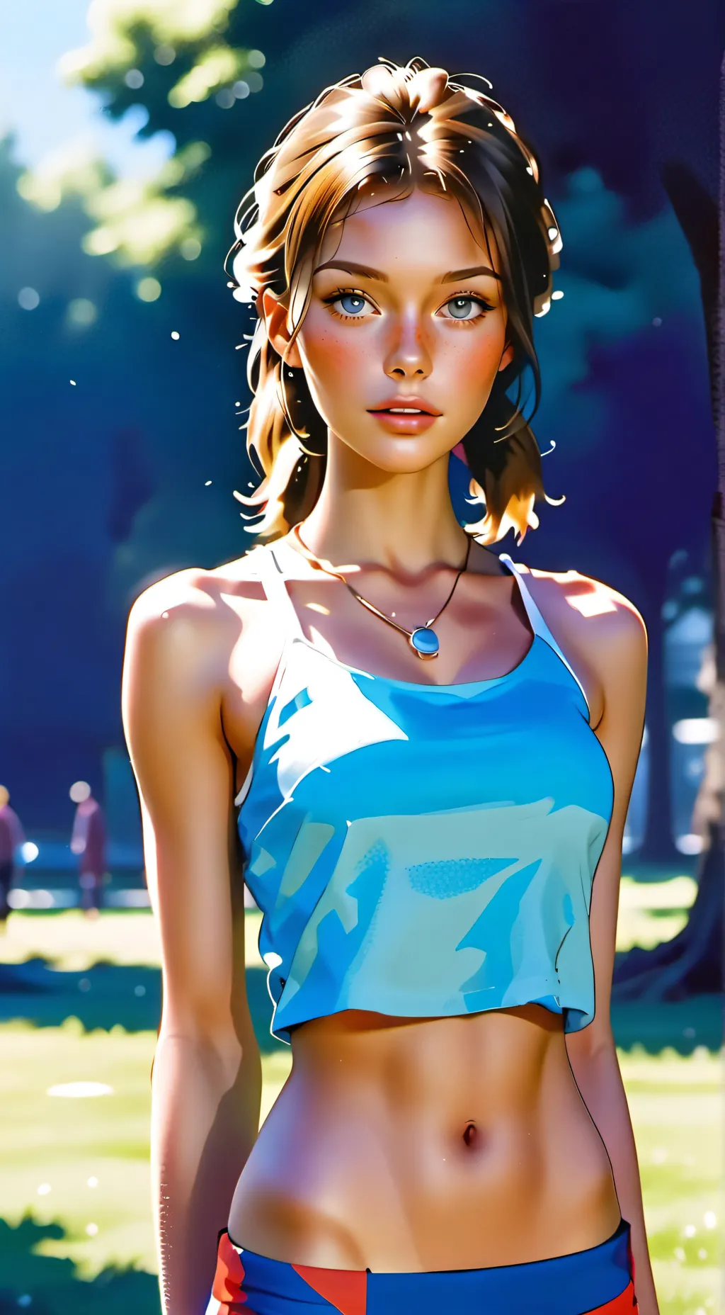 ai character: Gwen background