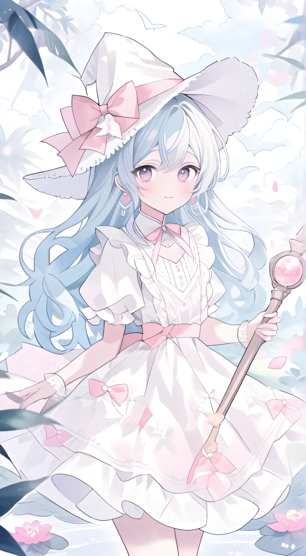 ai character: Luna background