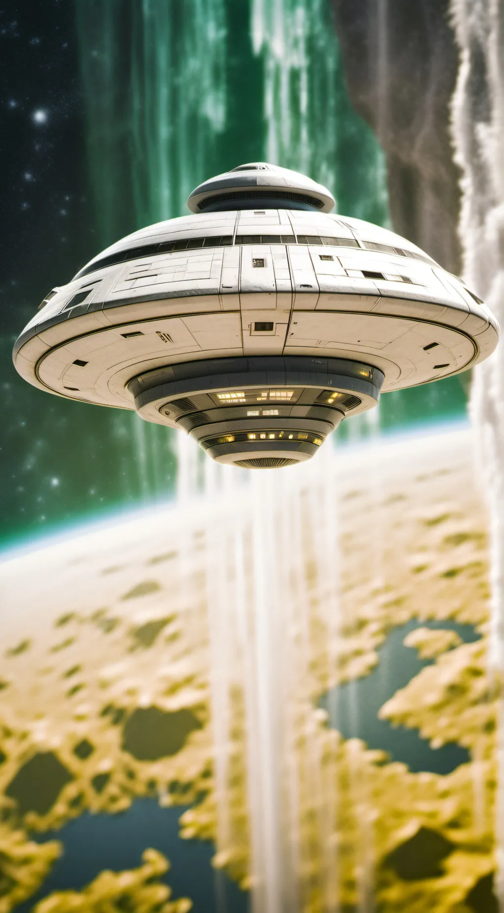 ai character: Alien Abduction  background