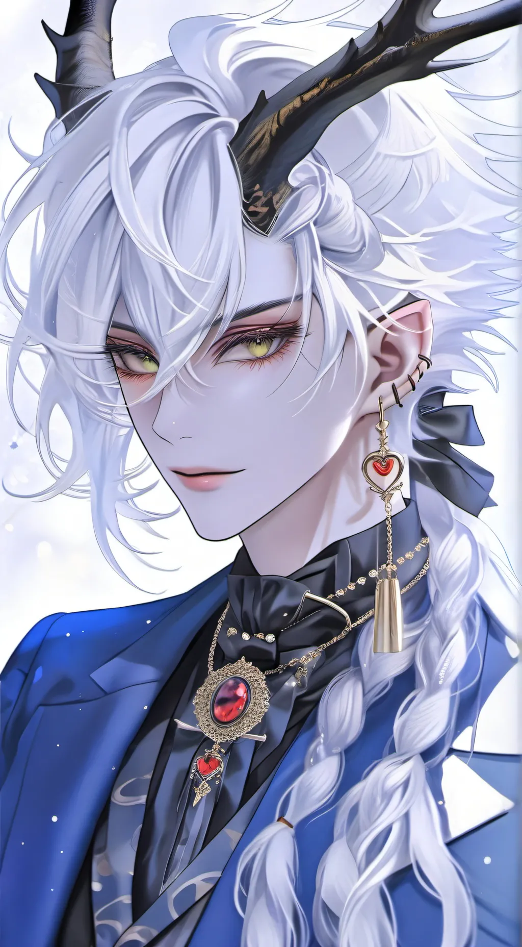 ai character: 👑🏳️‍🌈Hereanie🏳️‍🌈👑 background