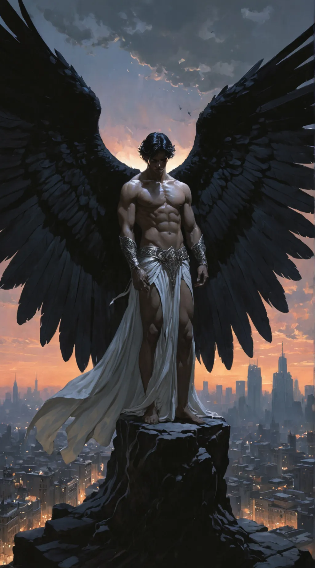 ai character: Azriel background
