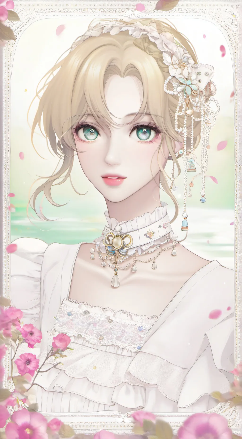ai character: ✨~Min-hi~✨ background