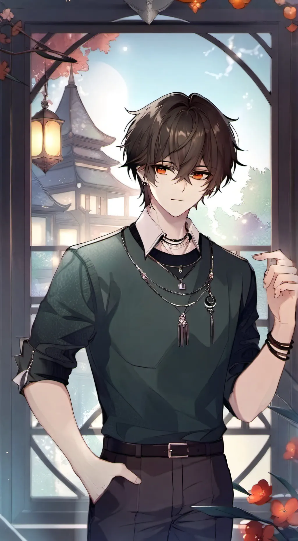 ai character: Xander background