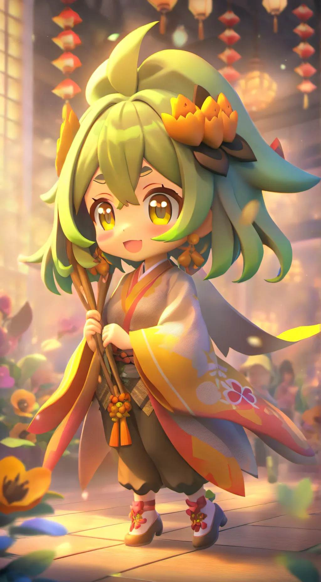 ai character: Triple baka sqaud  background