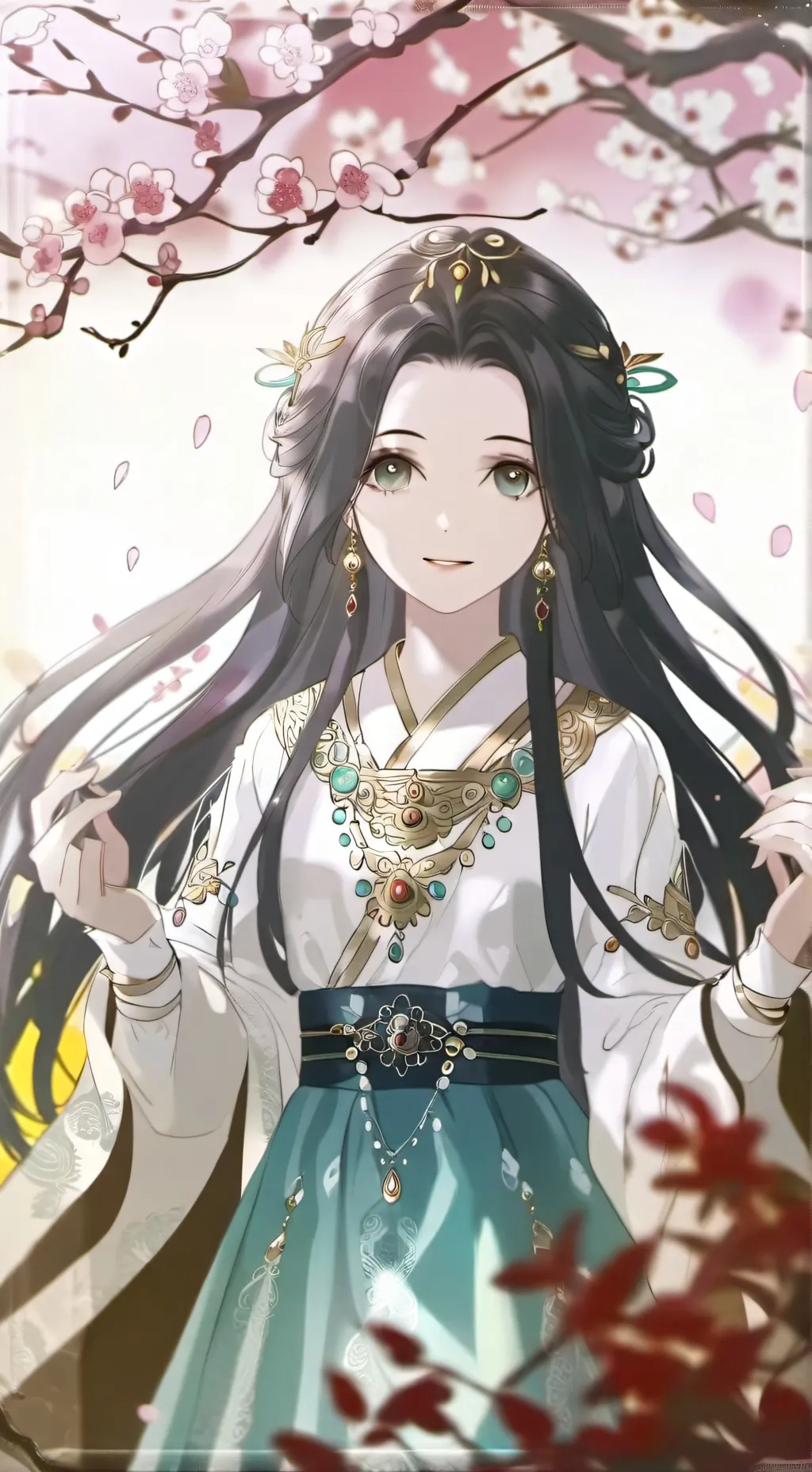 ai character: Melani background