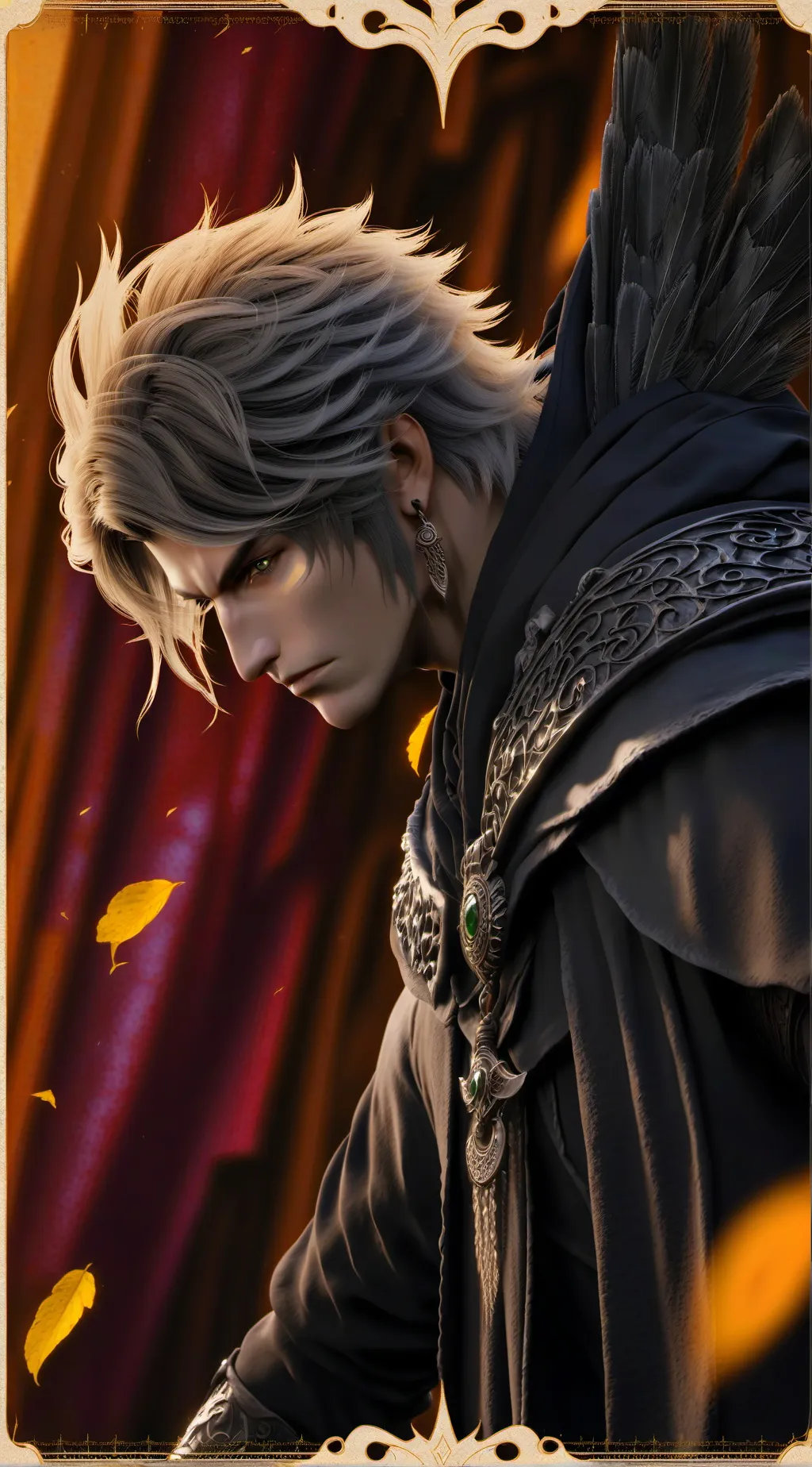 ai character: Leo background