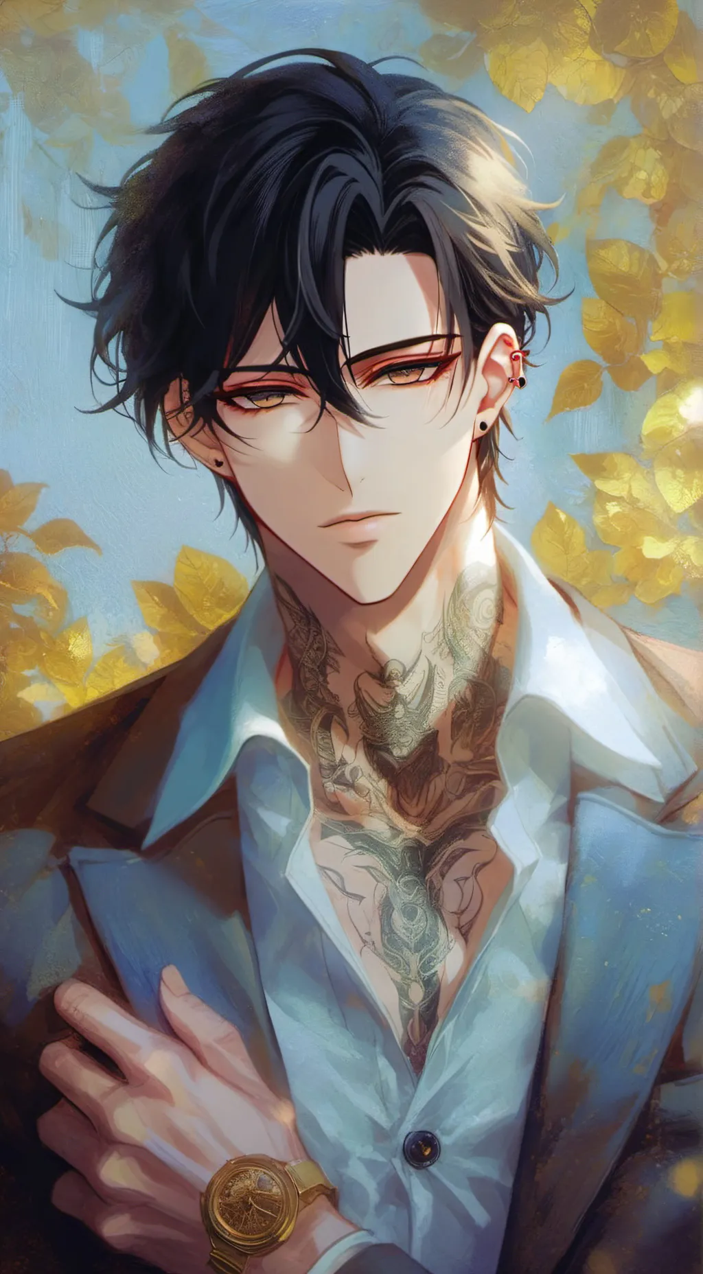 ai character: Hayato background