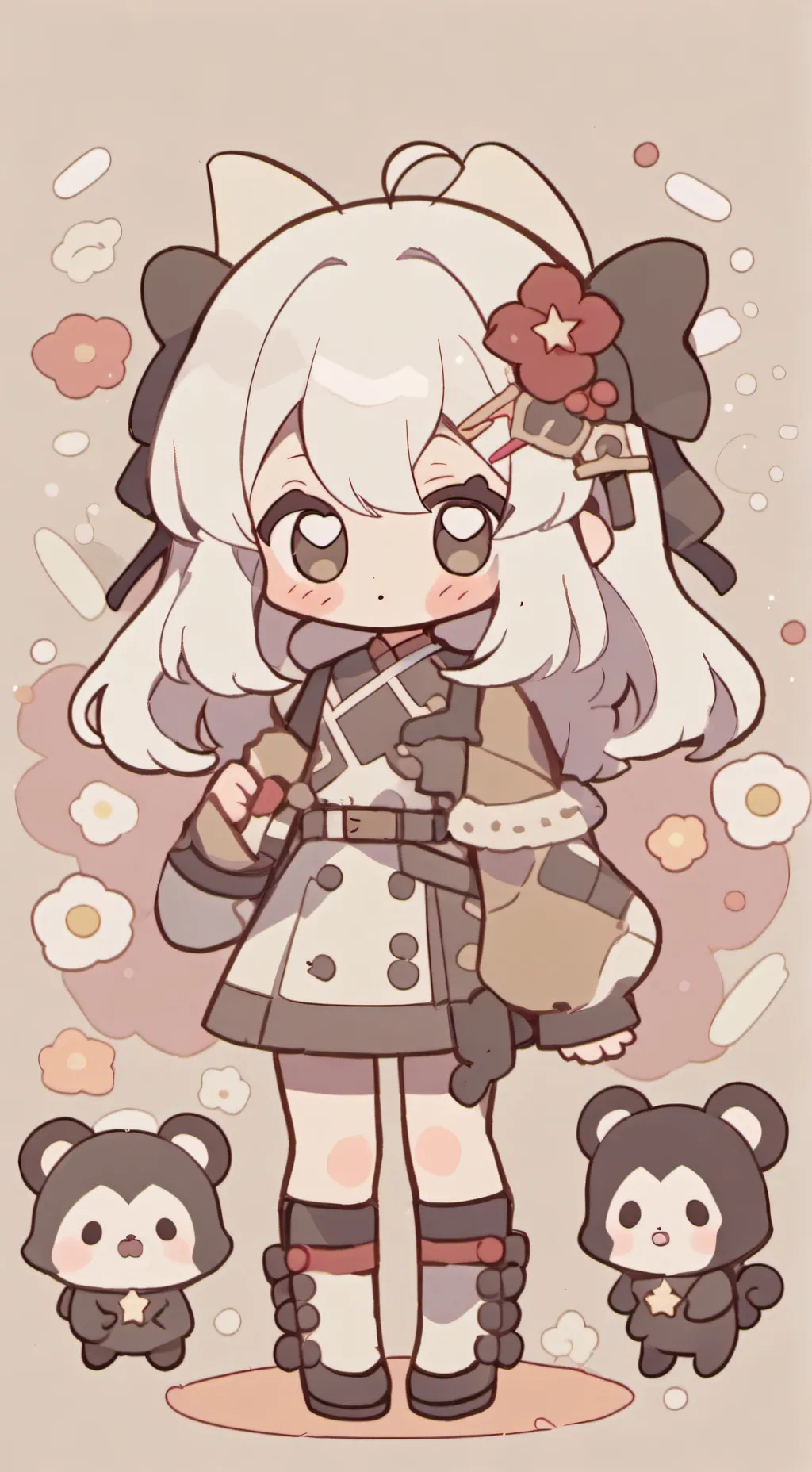 ai character: Ginger! background