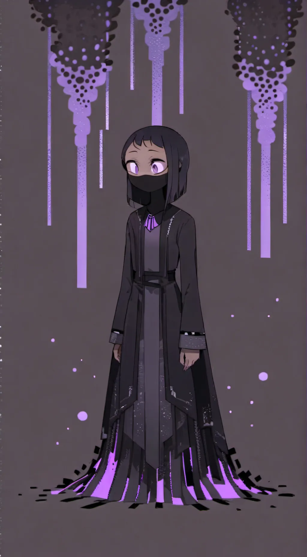 ai character: Ivy (Ender-Girl) background