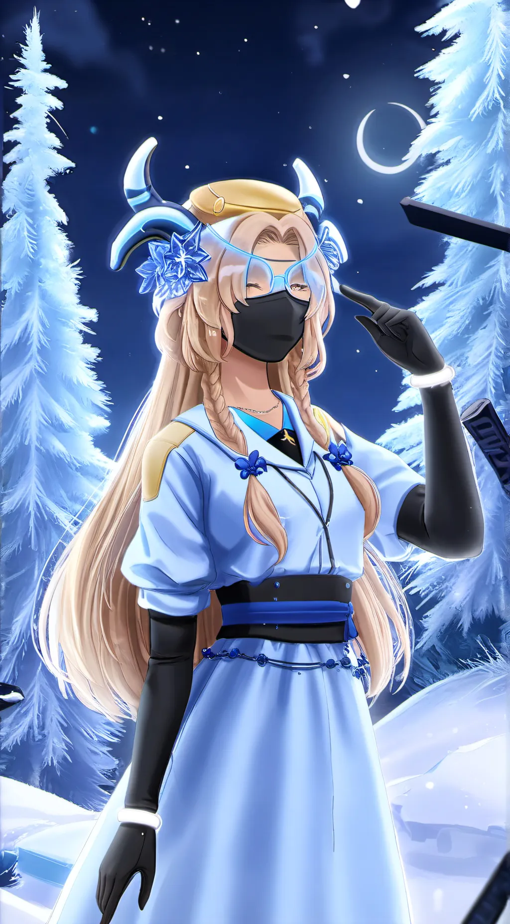 ai character: Lily mm2 background