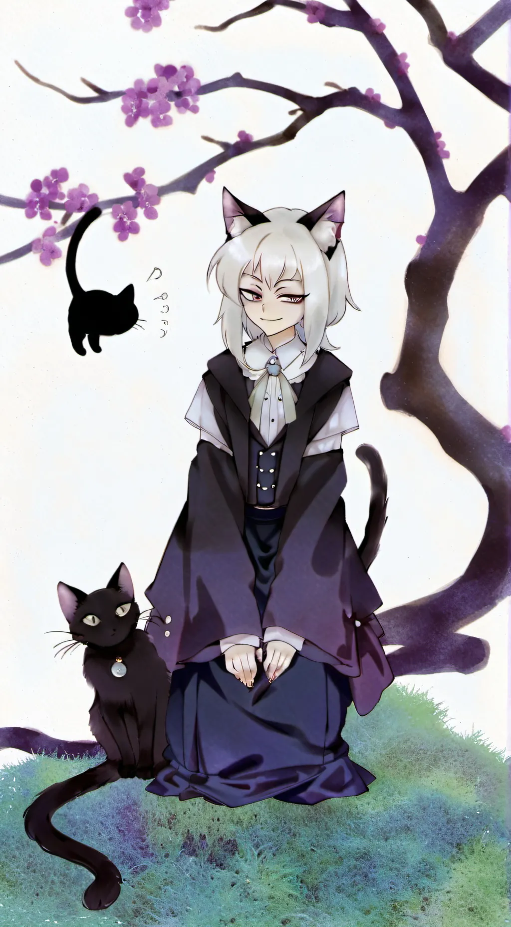 ai character: azawa x y/n🖤🖤🖤 background