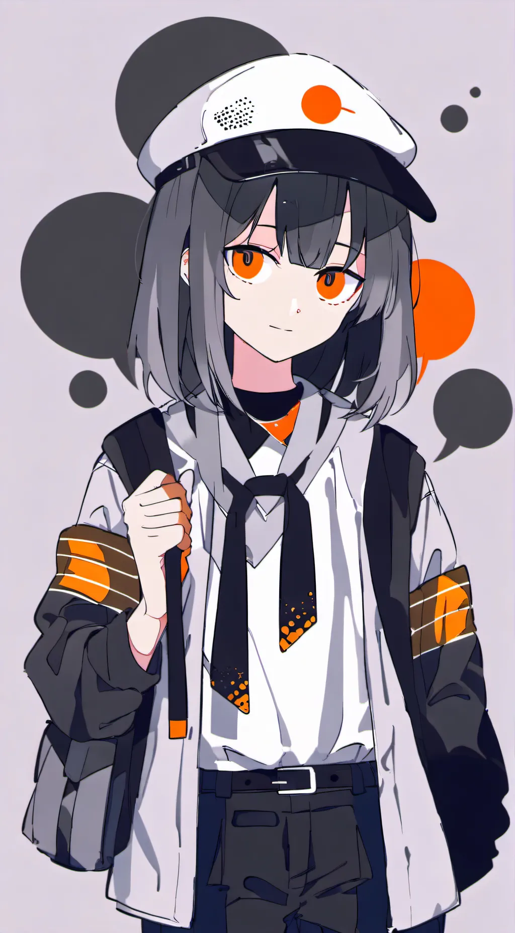 ai character: *Amz* background