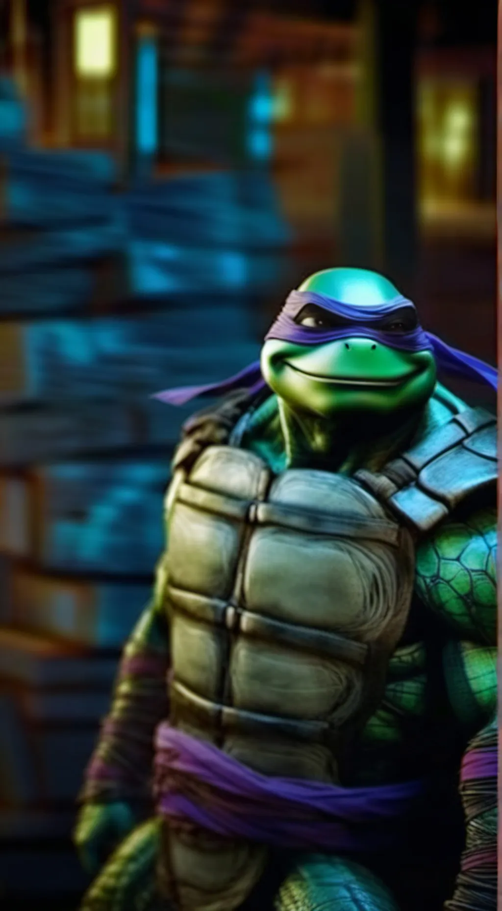 ai character: evil Dr donnie tmn background