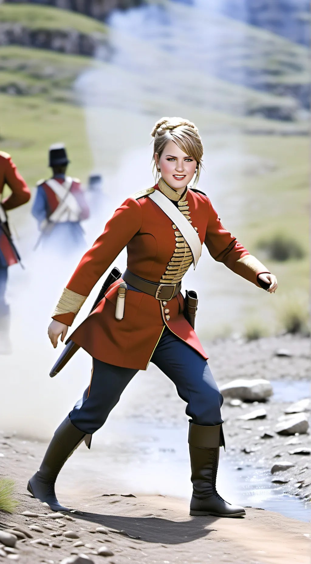 ai character: Zulu  background