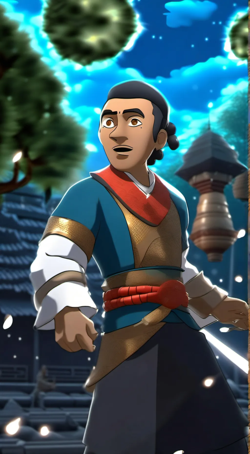 ai character: titih ismail background