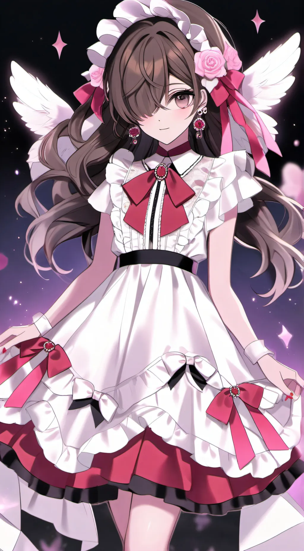 ai character: Настя background