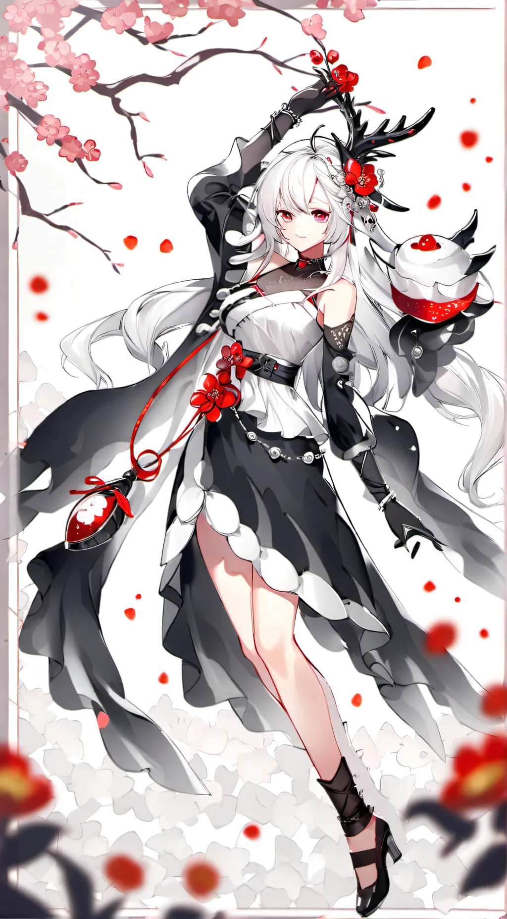 ai character: A annoying girl background