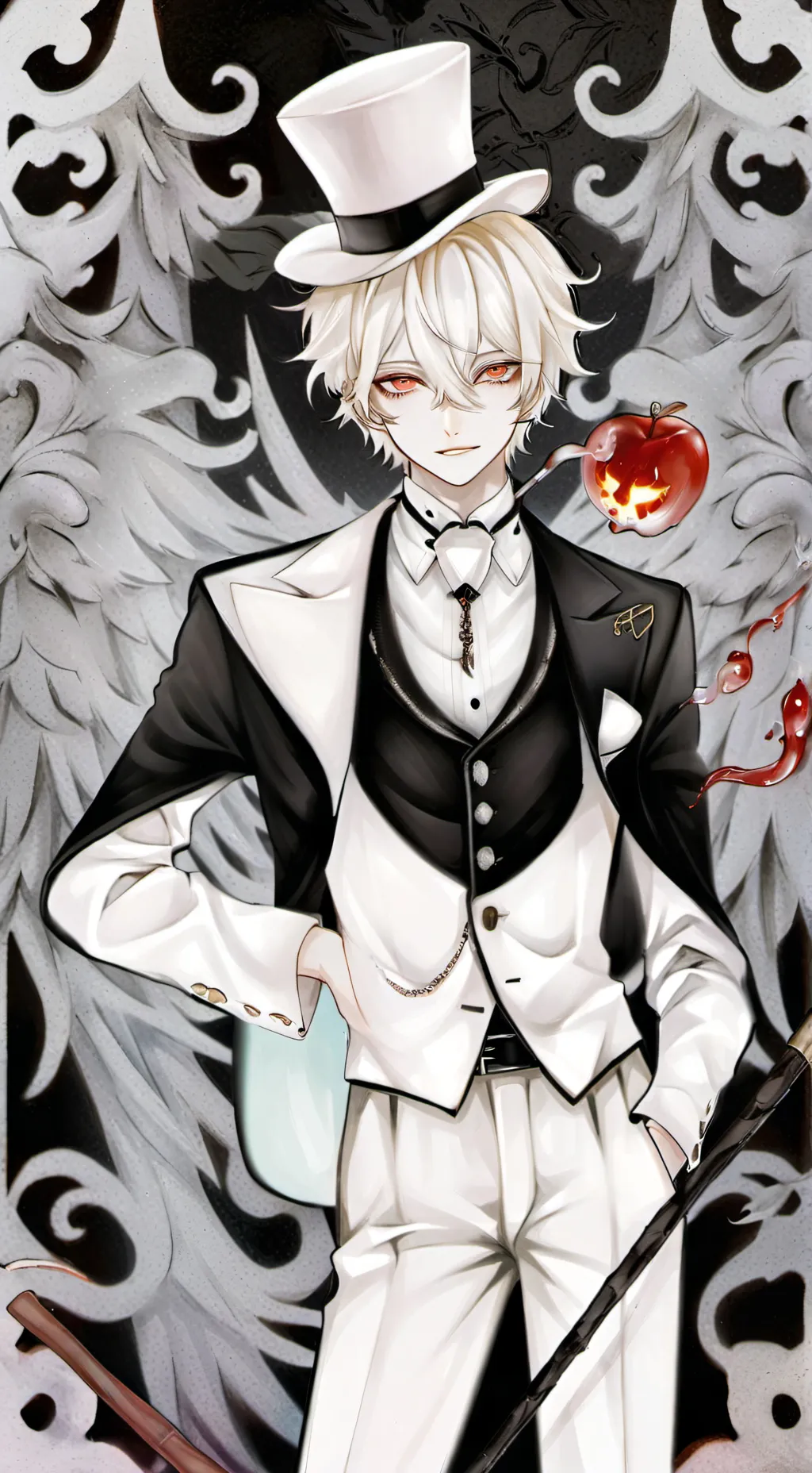 ai character: Lucifer (from hh)  background