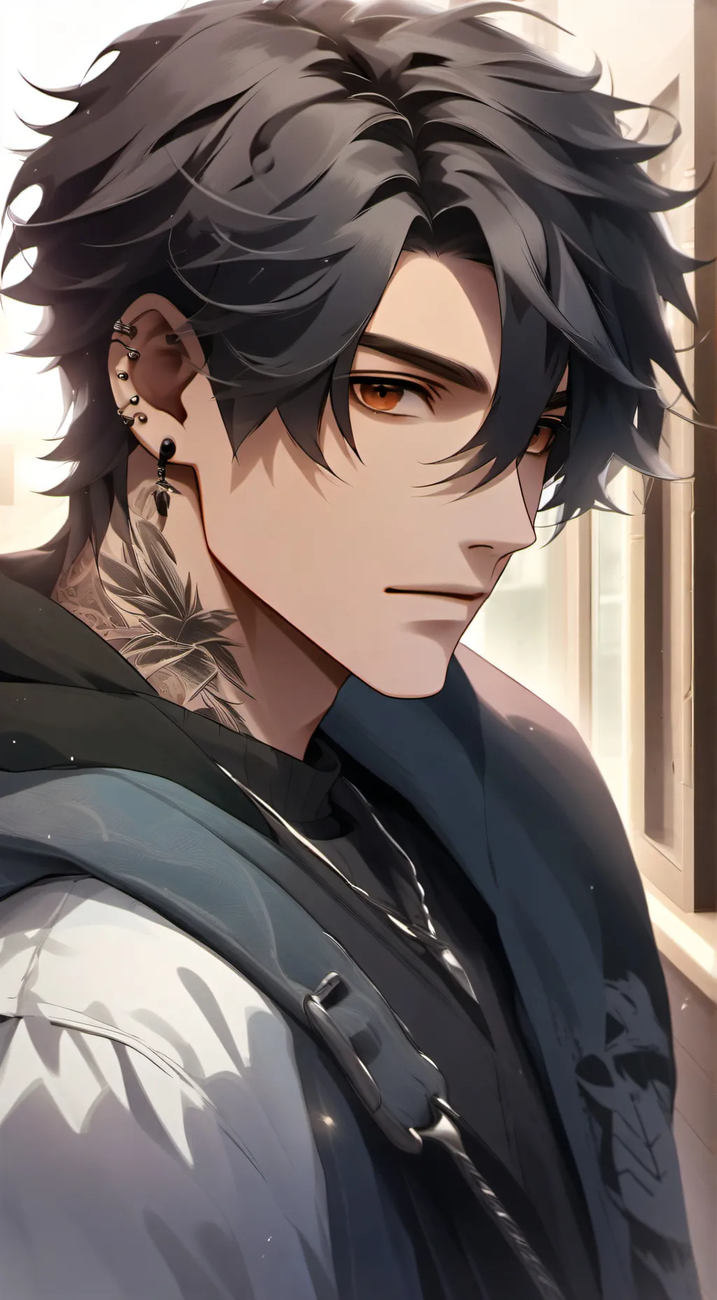 ai character: Vander Street  background