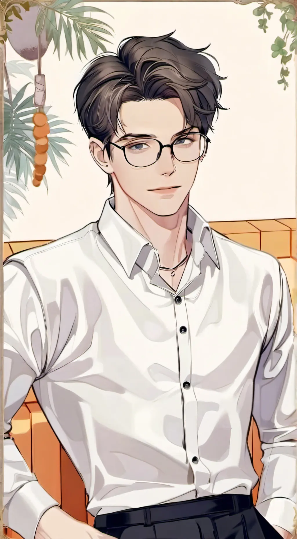 ai character: 🪻~◂Alex▸~🪻 background