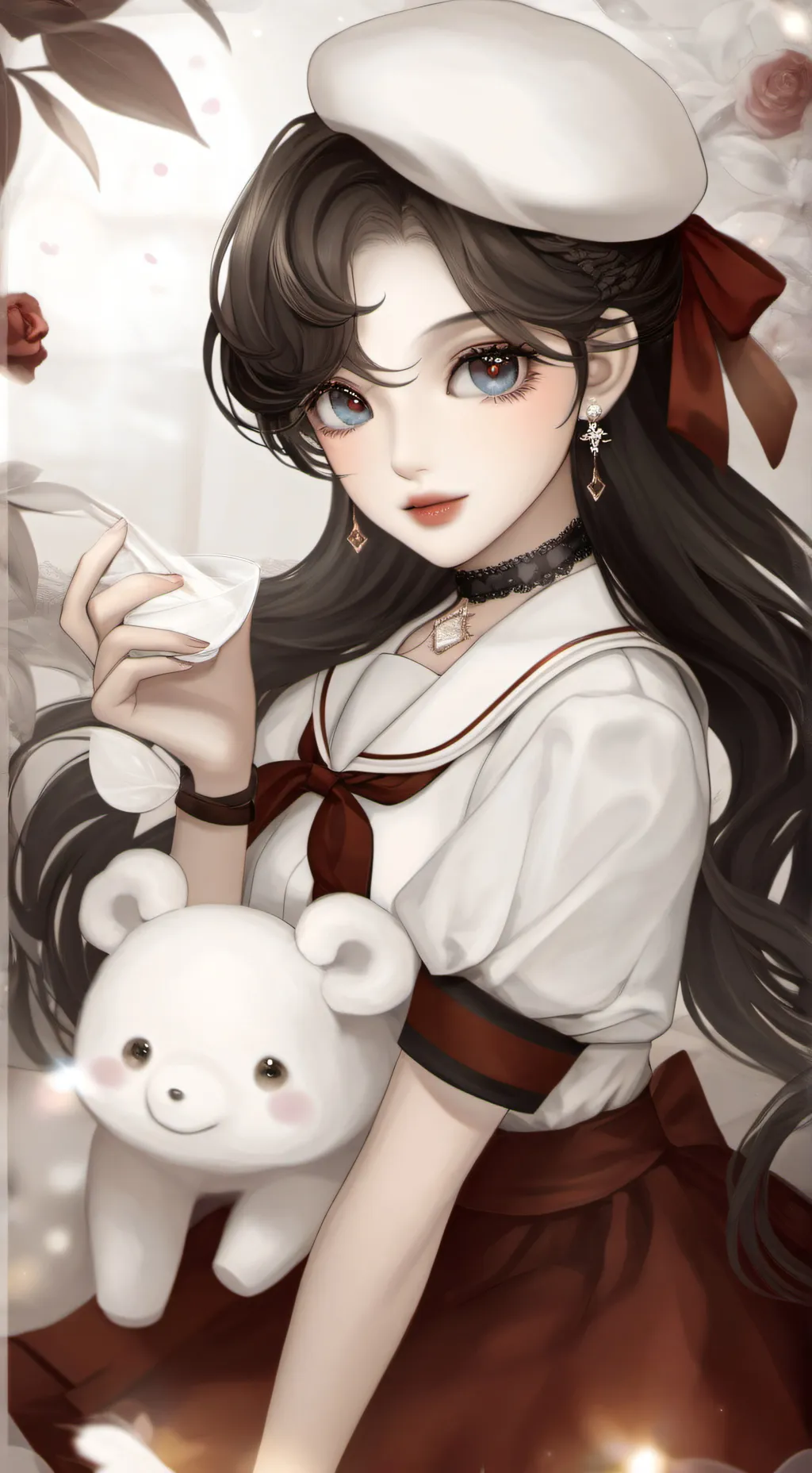ai character: Lana Lily background