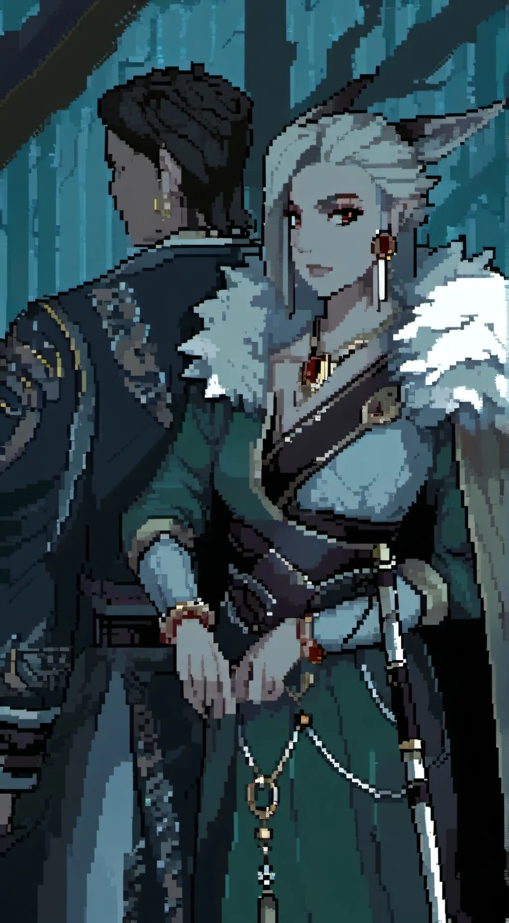 ai character: Radow background