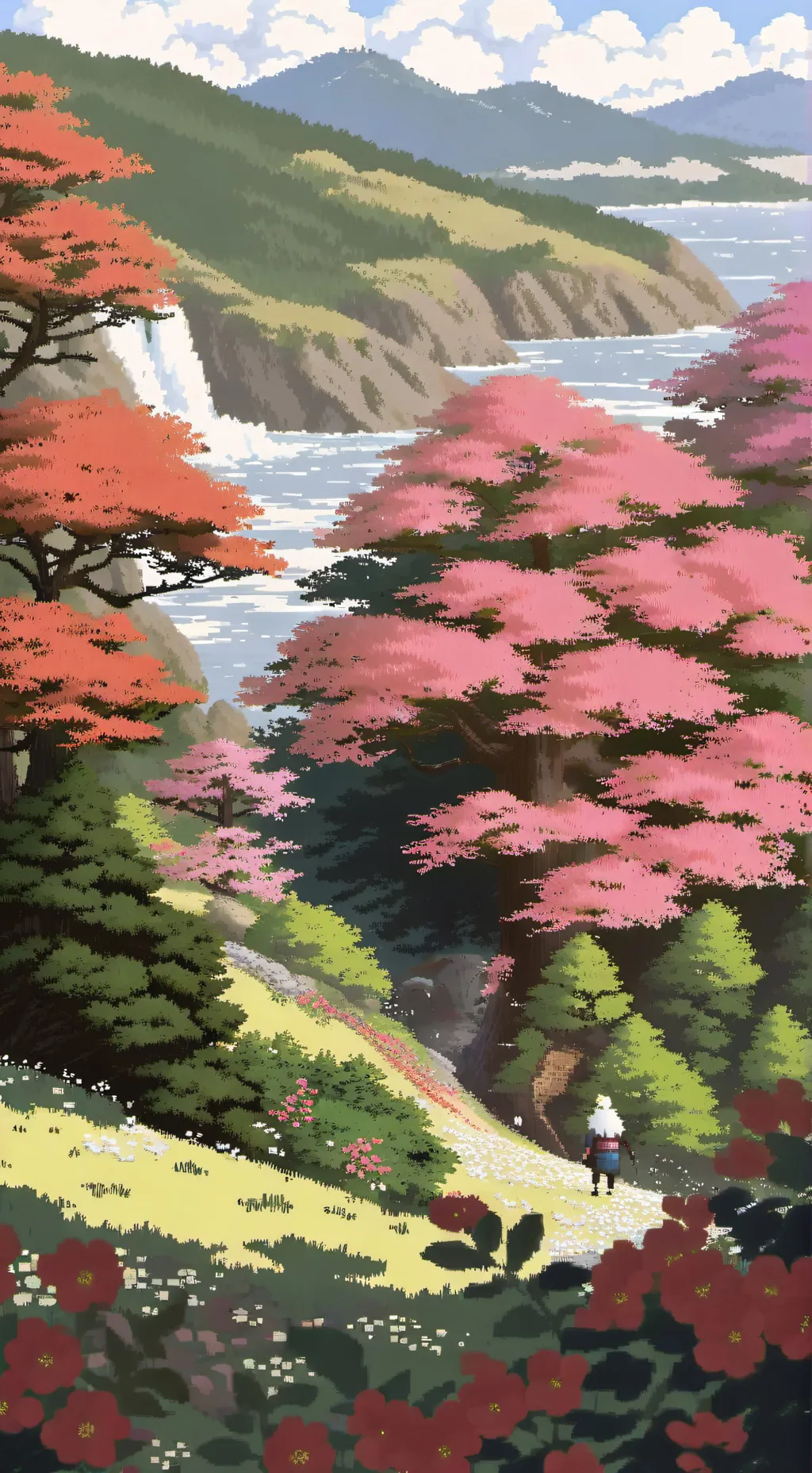 ai character: muzan te convierte background