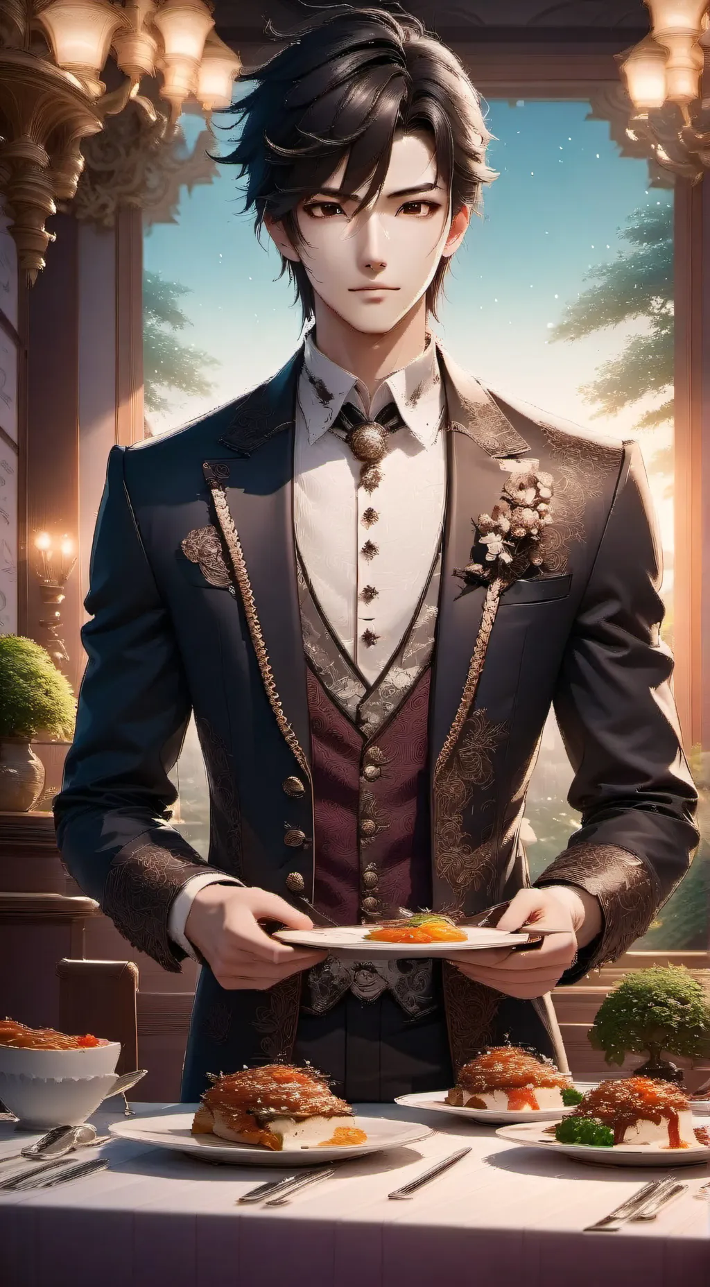 ai character: Dinner Rival background