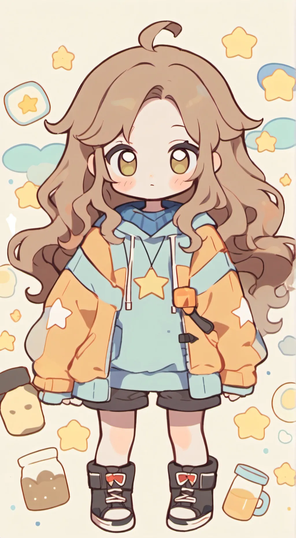 ai character: ♱𝐦𝐞♱ background