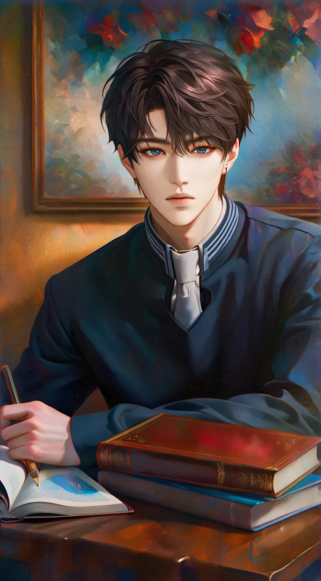 ai character: Dante Agriche background