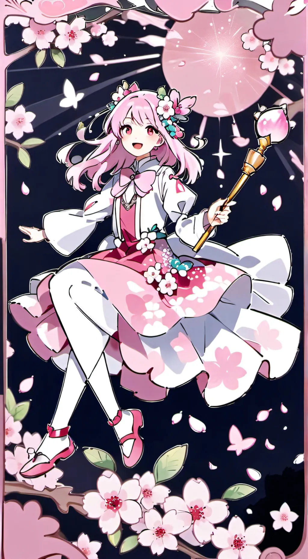 ai character: Lyra background