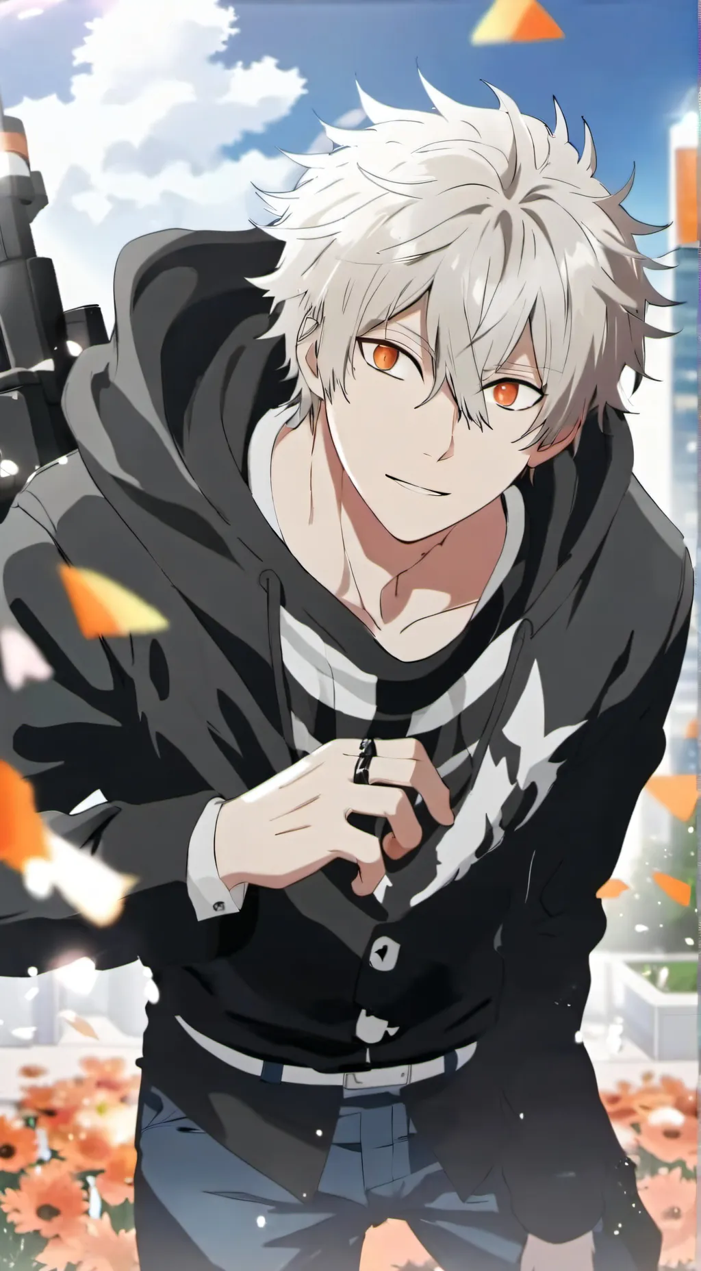 ai character: Bakugo background