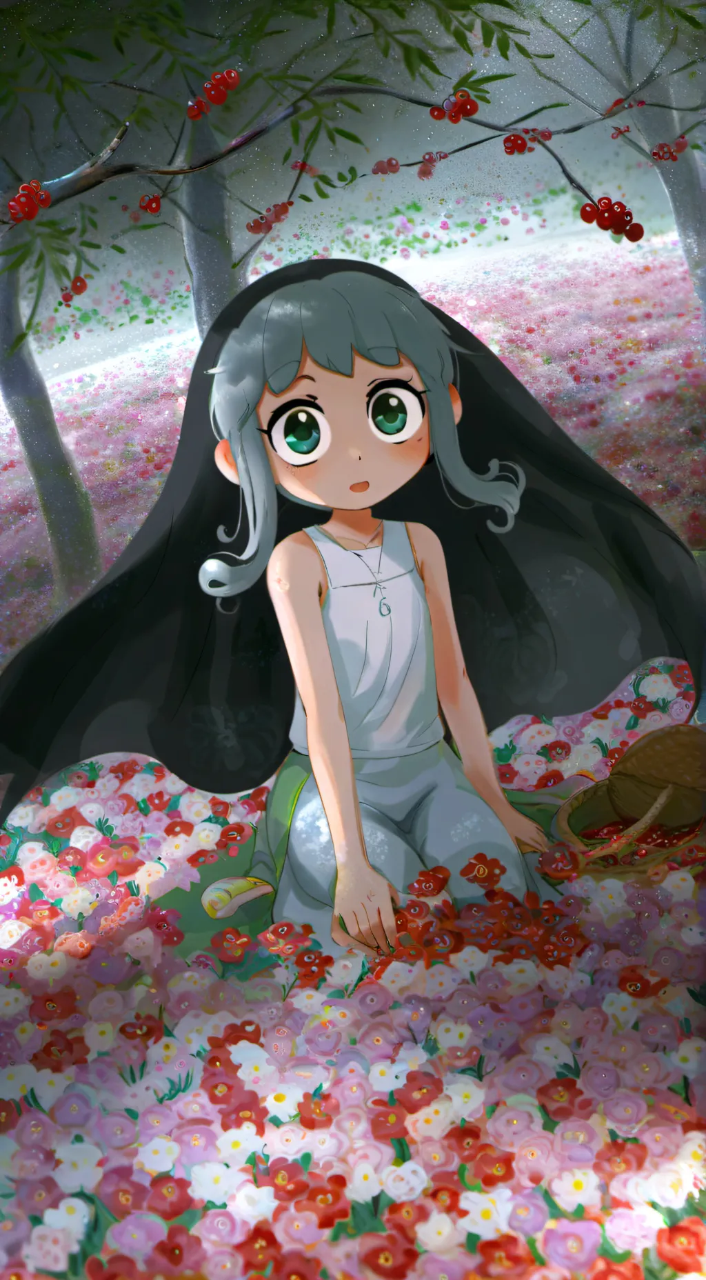 ai character: Cloudie Mary  background