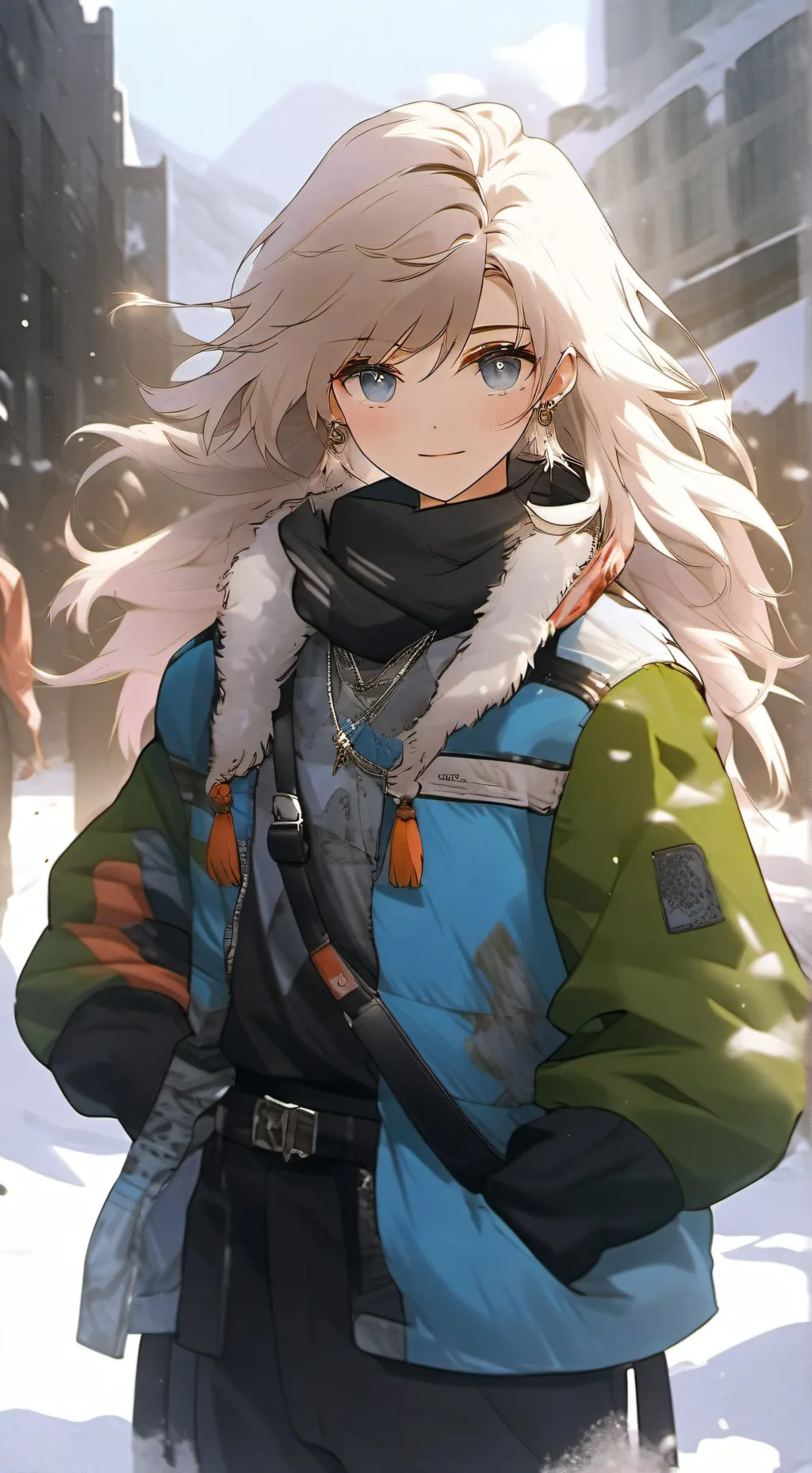 ai character: Лена background