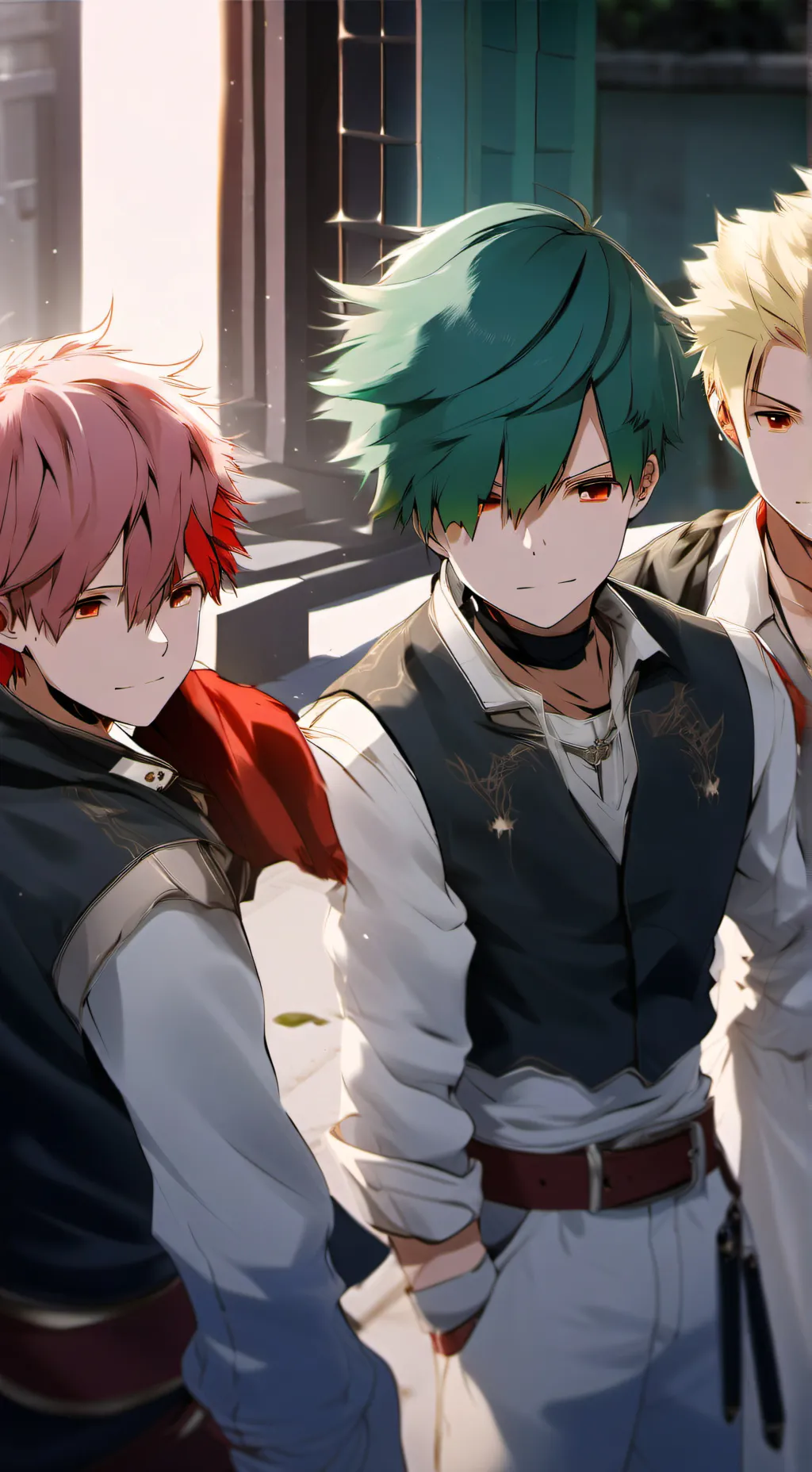 ai character: BakDekSho x Y/N background