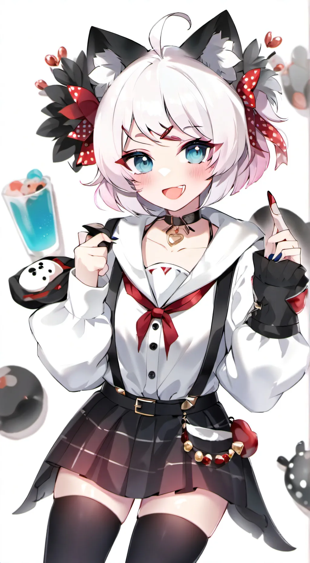 ai character: luna background