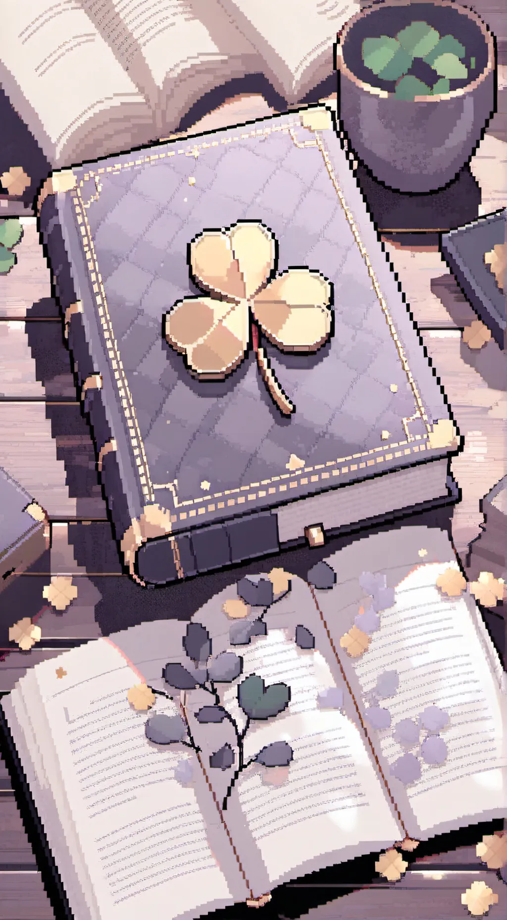 ai character: THE STORY  background